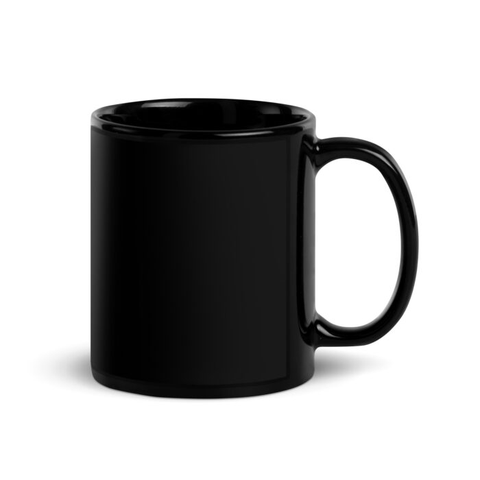 Arcadiac Black Glossy Mug - Image 3