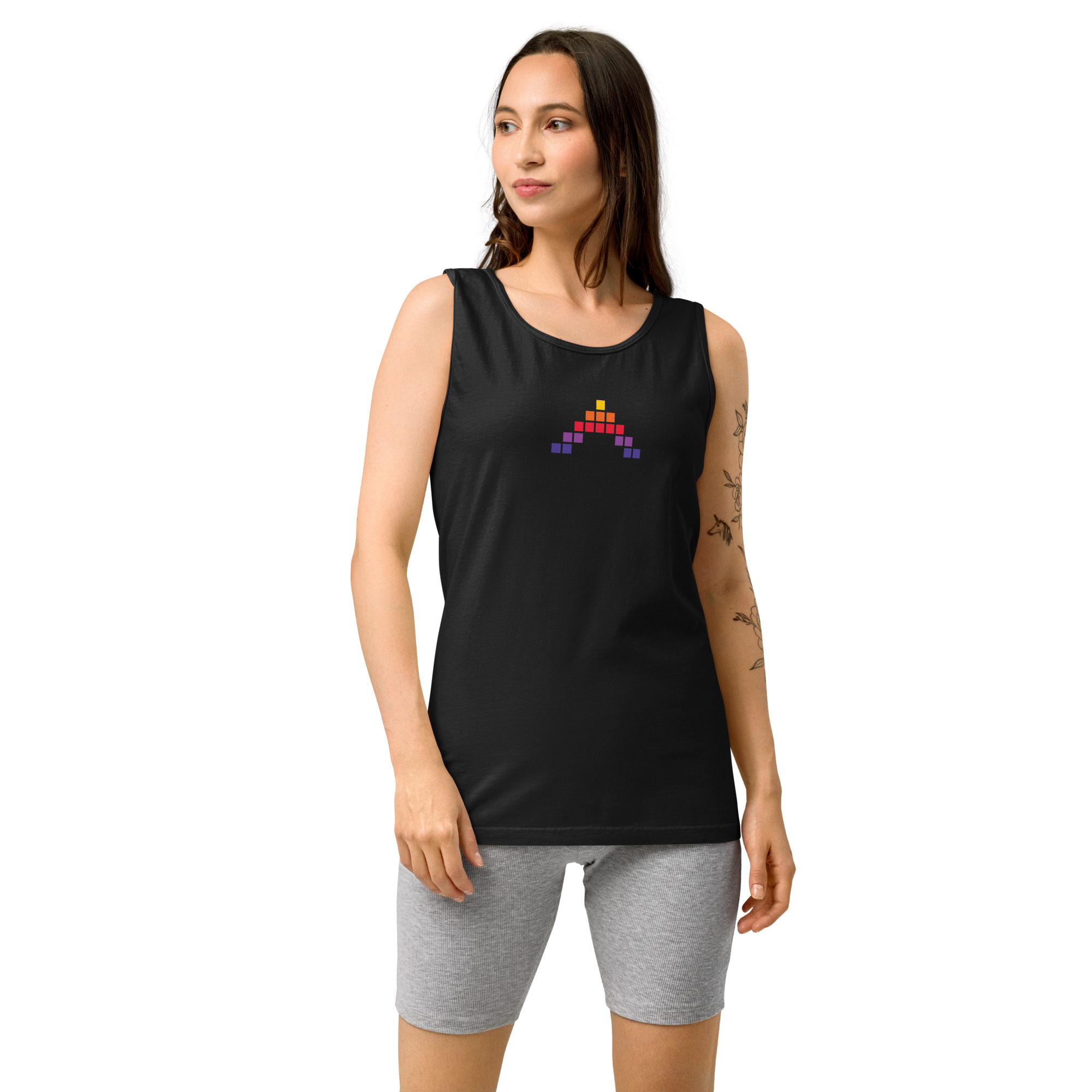 Unisex garment-dyed tank top - Image 3